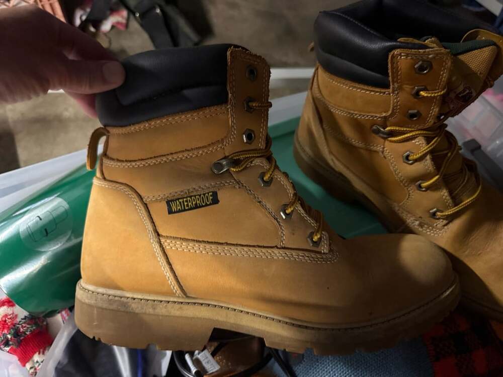 Brahma Hubert Waterproof Work Boots Size 12 XW Wheat Leather